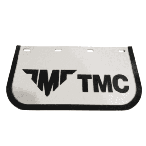 Mudflap 458x215mm Semi Front Suits 22.5" Tyres - White