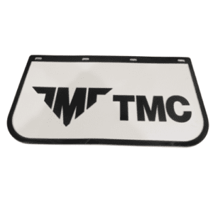 Mudflap 610x330mm Trailer Front Suits 19.5" Tyres(White)