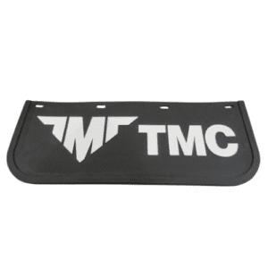 Mudflap 610x240mm Trailer Front Suits 19.5" Tyres (Black)