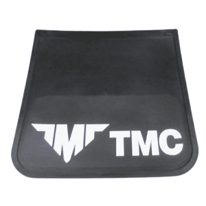 Mudflap 610x610mm Trailer Rear Suits 19.5" Tyres (Black)