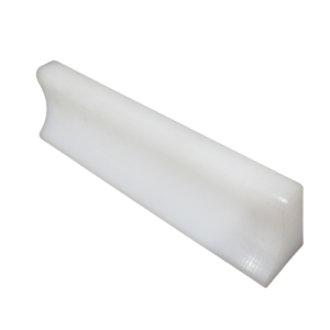 Curtain Pole Support Block Truck  Front, Trailer Rear - White