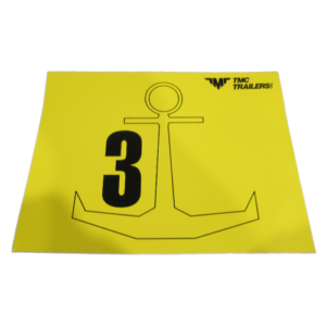Ship-tie down Decals No. 3