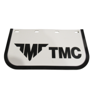 Mudflap 458x215mm Semi Front Suits 22.5" Tyres - White