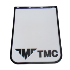 Mudflap 458x608mm Semi Rear Suits 22.5" Tyres - White