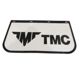 Mudflap 610x330mm Trailer Front Suits 19.5" Tyres(White)