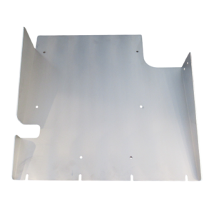 Guard Half 22.5" LH Rear - Alloy