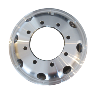 Alloy Wheel 19.5X7.5 275/8 26mm Polished Stud Alux