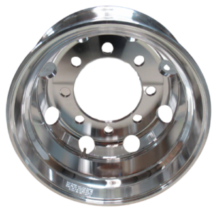 Alloy Wheel 19.5X7.5 275/8 32mm Stud Hole  Polished  Alux